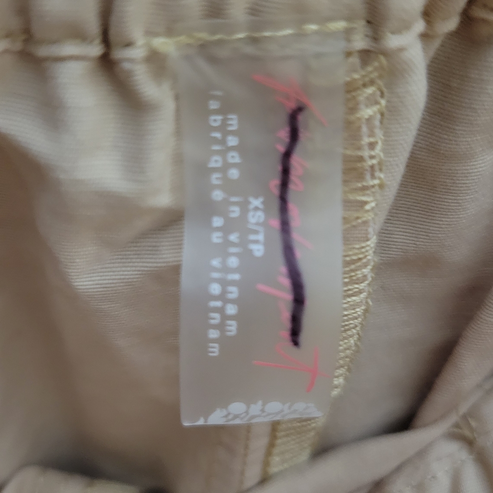 FP Movement by Free People Beige Joggers with Blue Accents - Picture 3 of 3